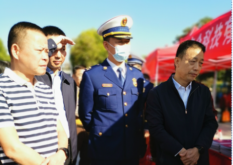 重庆翰林电子合同服务有限公司参加河源市 2021 年新《安全生产法》 宣传周